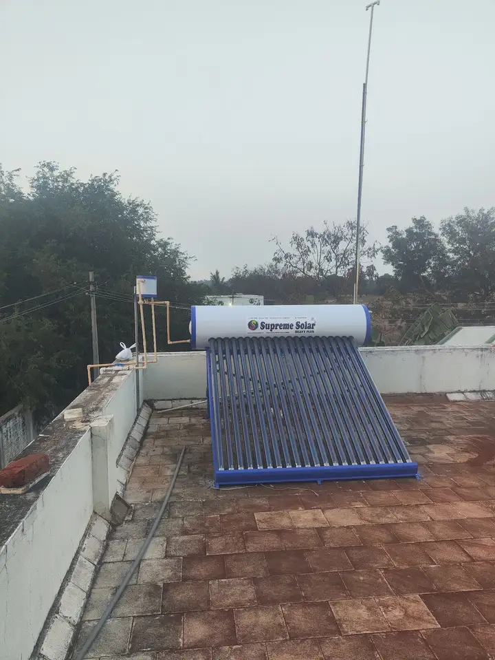 Supreme Solar 220 LPD Water Heater — Trichy