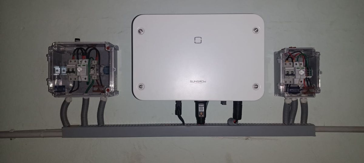 3.3 kW On-Grid Solar with Adani TOPCon Panels & Sungrow Inverter — Srinivasa Nagar, Trichy — photo 2