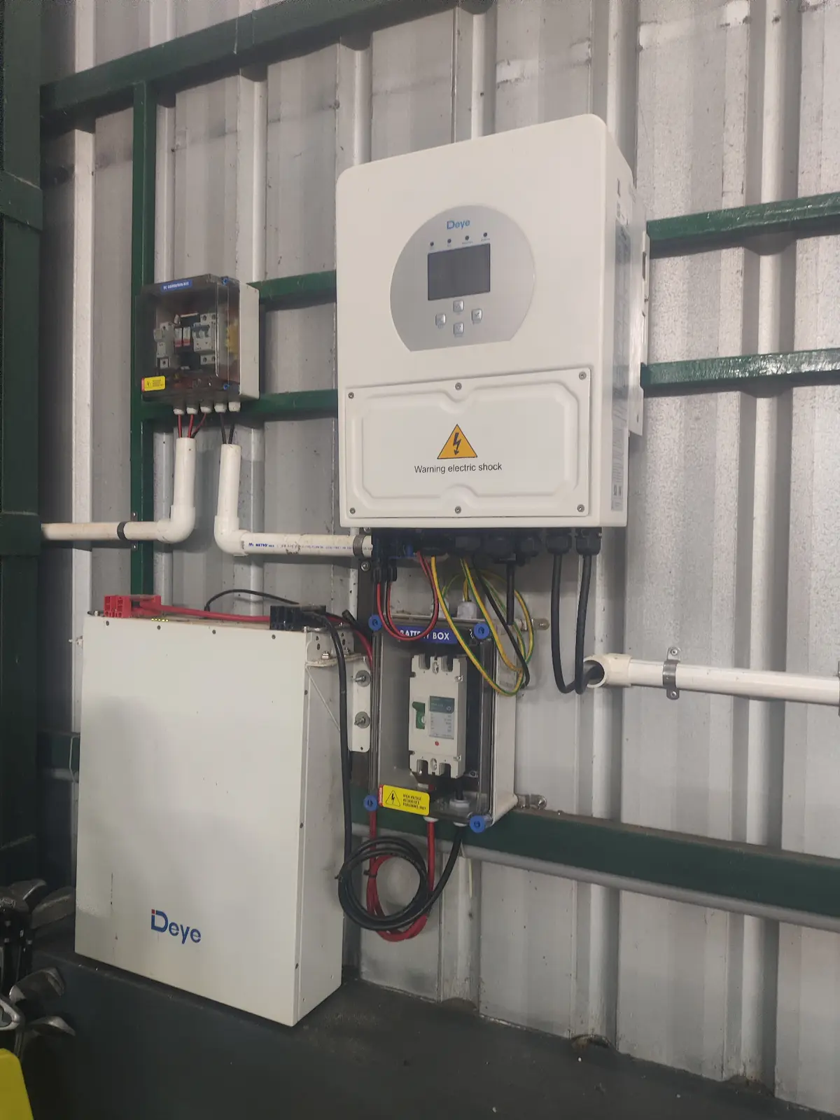 3 kW Deye Hybrid + Lithium — Trichy